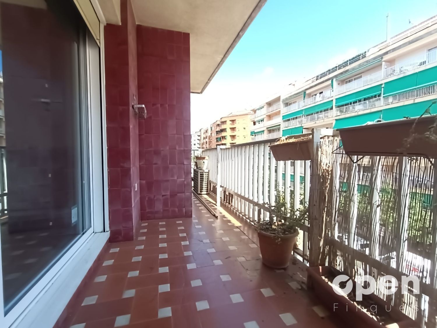 Balcony of Flat for sale in Terrassa  with Air Conditioner, Heating and Terrace