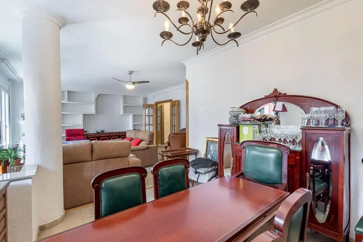 Dining room of Flat for sale in Granada  with Air Conditioner, Heating and Alarm