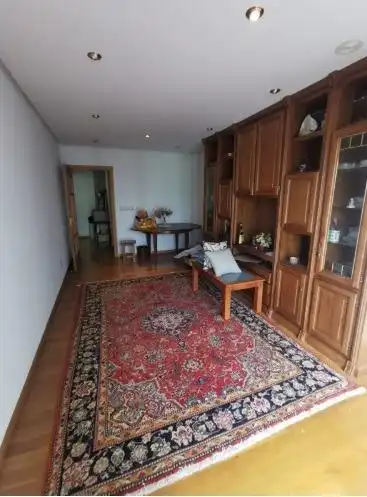 Sala d'estar de Pis en venda en Ourense Capital  amb Calefacció, Parquet i Terrassa