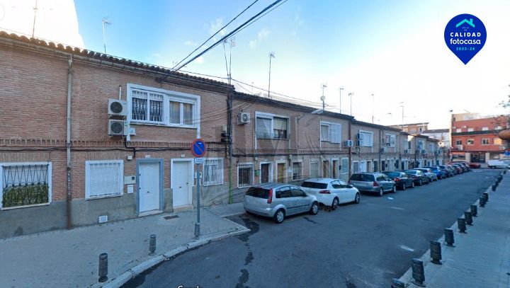 Exterior view of House or chalet for sale in  Madrid Capital  with Air Conditioner, Heating and Parquet flooring