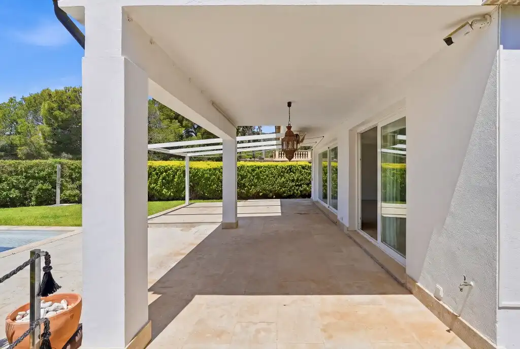 Terrassa de Casa o xalet en venda en Calvià amb Aire condicionat, Jardí privat i Terrassa