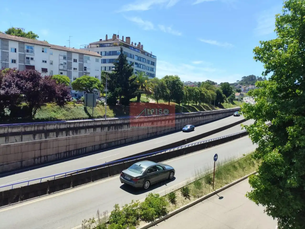 Exterior view of Apartments for rent in Ourense Capital   with Heating, Parquet flooring and Balcony