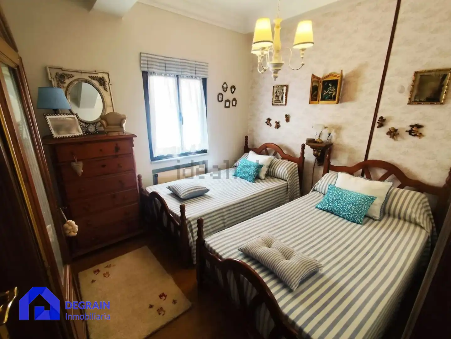 Bedroom of Flat for sale in Mieres (Asturias)  with Heating and Parquet flooring