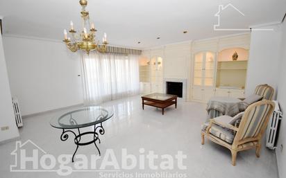Living room of Flat for sale in Burriana / Borriana  with Heating, Private garden and Balcony