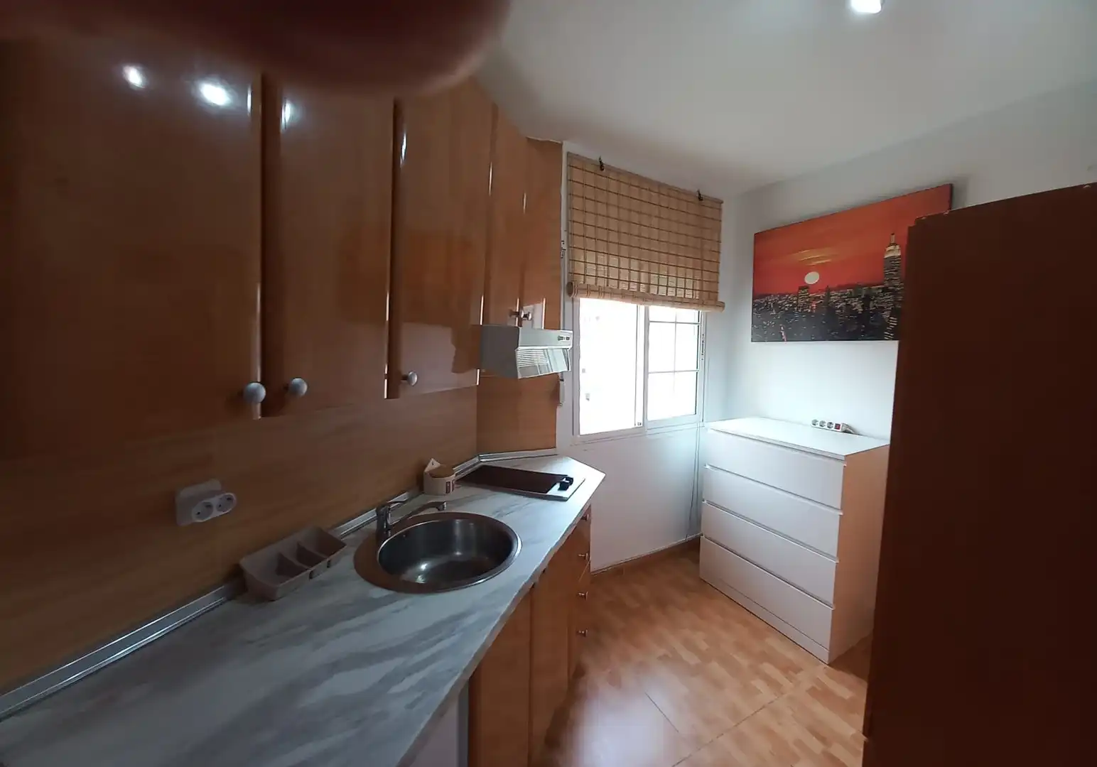 Küche von Wohnung zur Miete in Málaga mit Möbliert