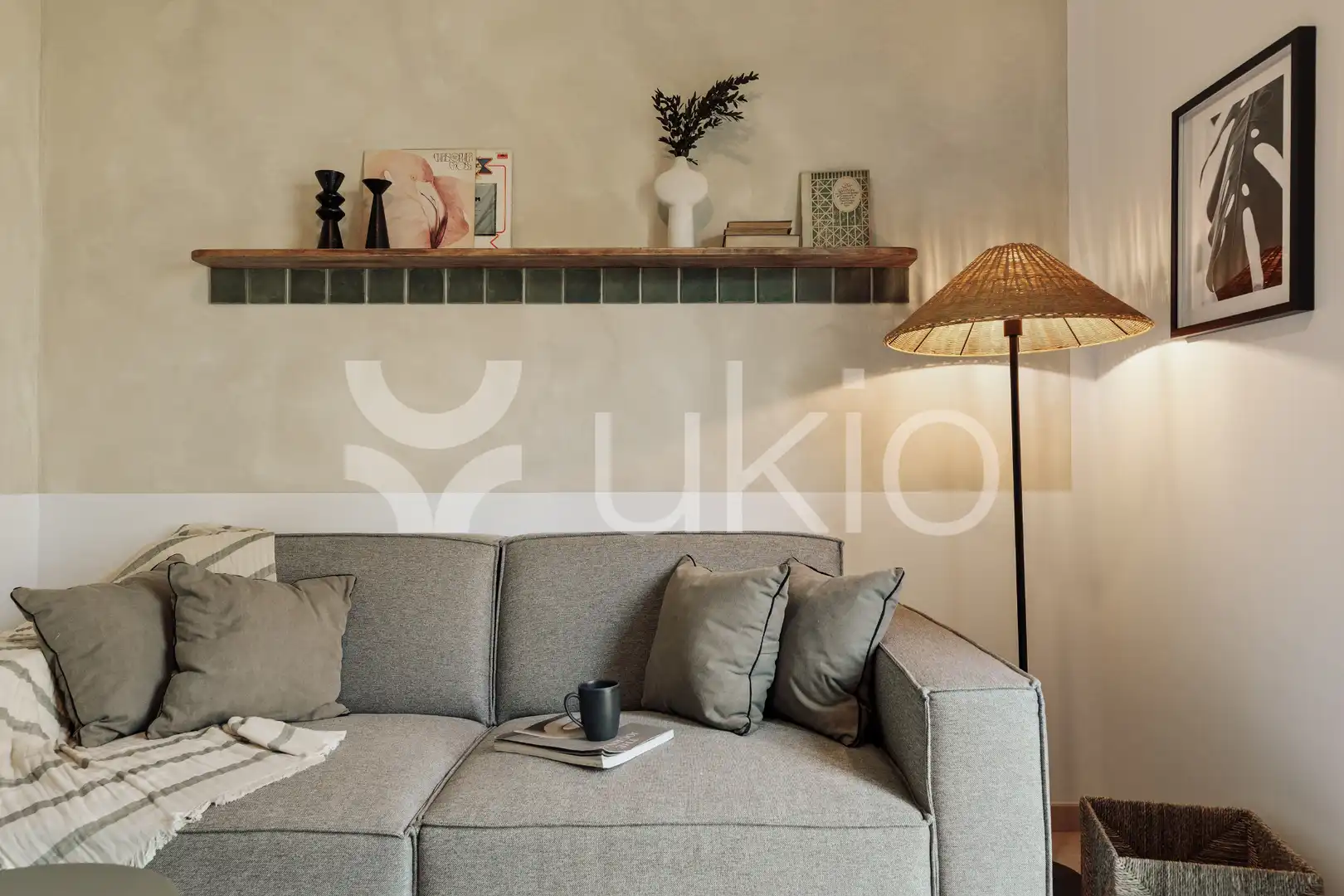Wohnzimmer von Wohnungen zur Miete in Barcelona mit Klimaanlage, Heizung und Möbliert