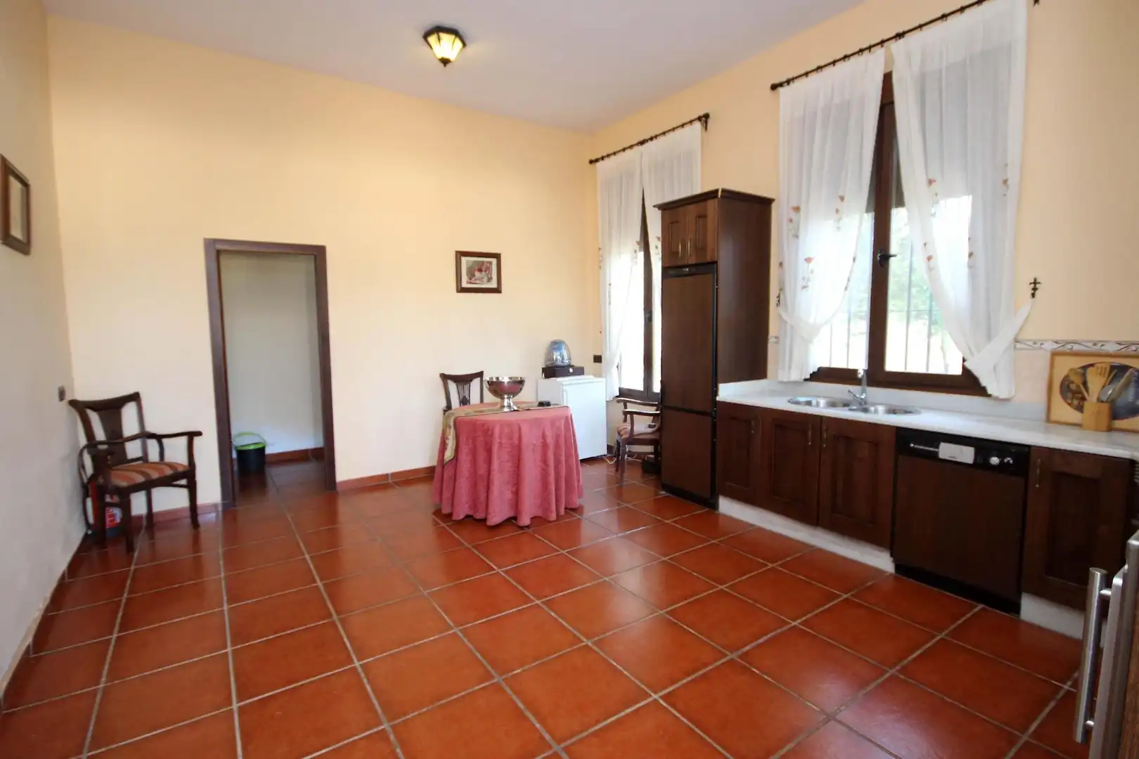 Cocina de Finca rústica en venta en Alcuéscar con Aire acondicionado