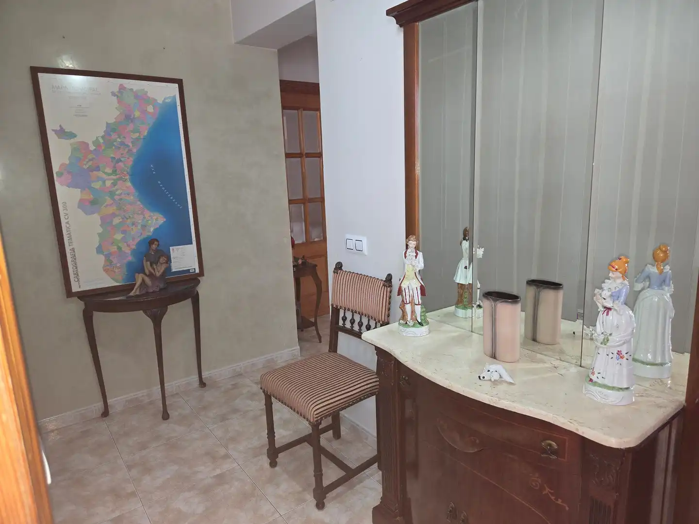 Baño de Finca rústica en venta en Barxeta con Aire acondicionado, Jardín privado y Terraza