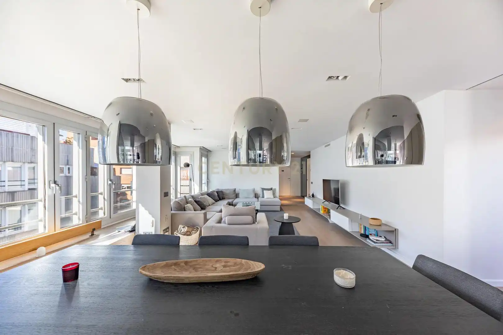Living room of Apartments for rent in Barcelona  with Air Conditioner, Swimming Pool and Oven