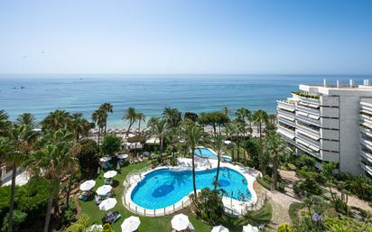 Bedroom of Apartment for sale in Marbella  with Air Conditioner, Terrace and Swimming Pool