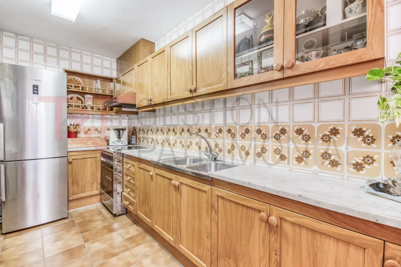 Küche von Wohnung zum Verkauf in Manresa mit Heizung, Abstellraum und Balkon