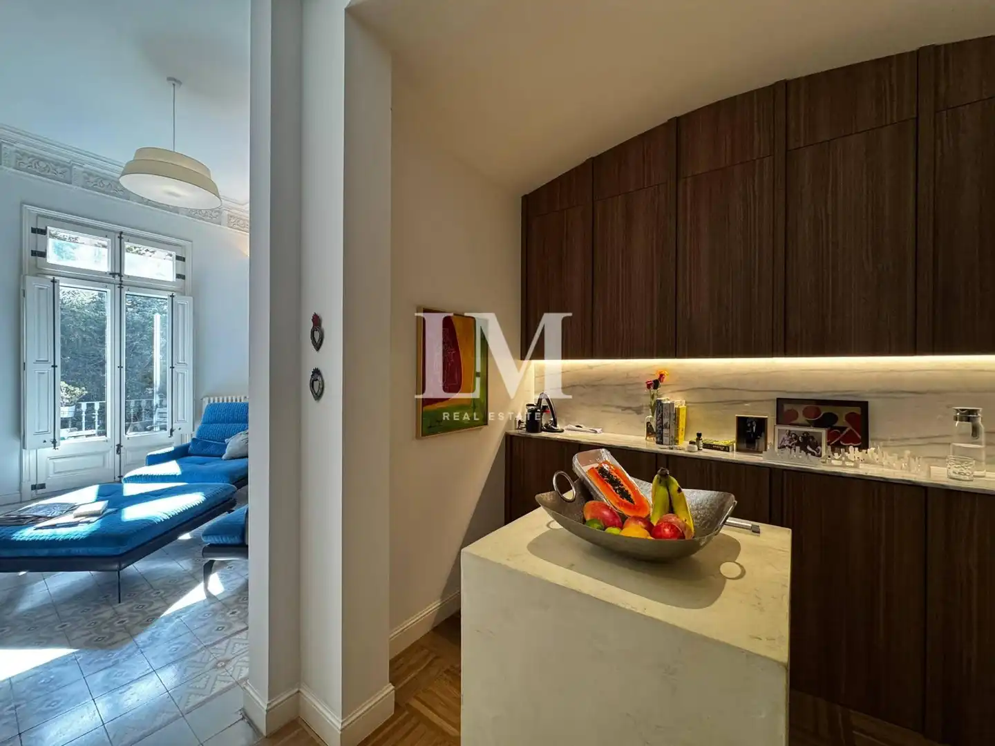 Cuina de Apartament de lloguer en Eixample