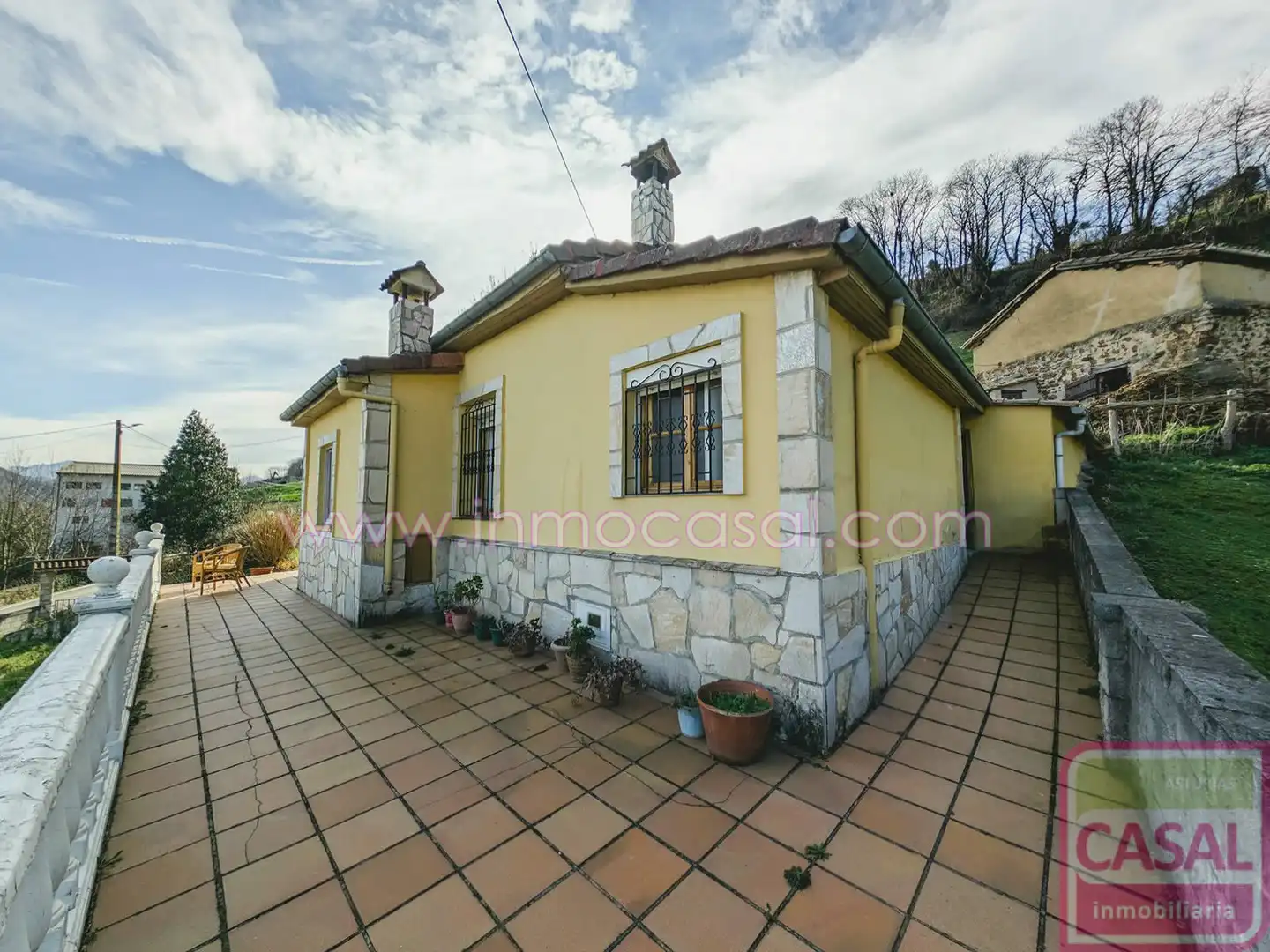 Vista exterior de Casa o chalet en venta en Aller con Calefacción, Terraza y Trastero