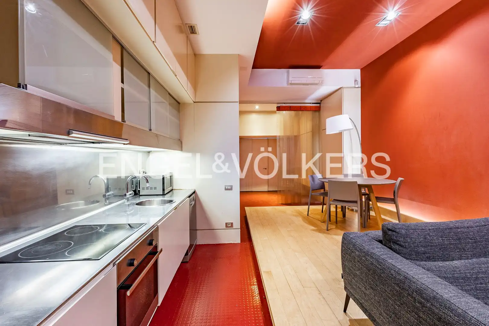 Cocina de Piso en venta en Barcelona con Aire acondicionado, Calefacción y Parquet