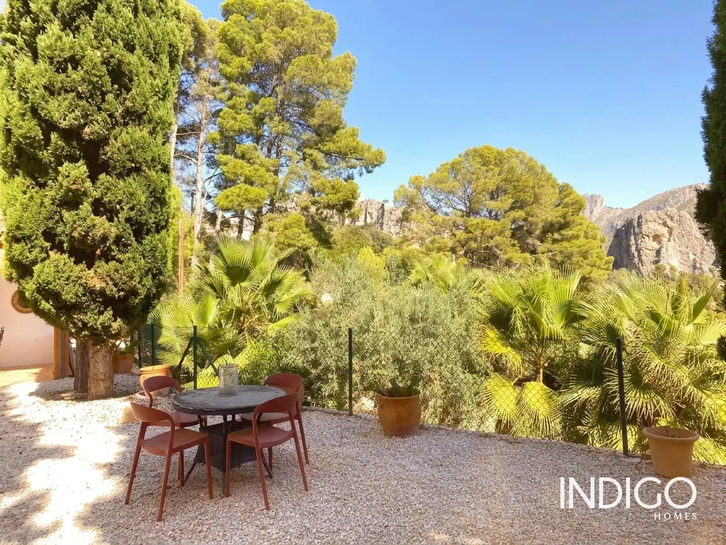 Jardí de Casa o xalet en venda en El Castell de Guadalest, Alicante