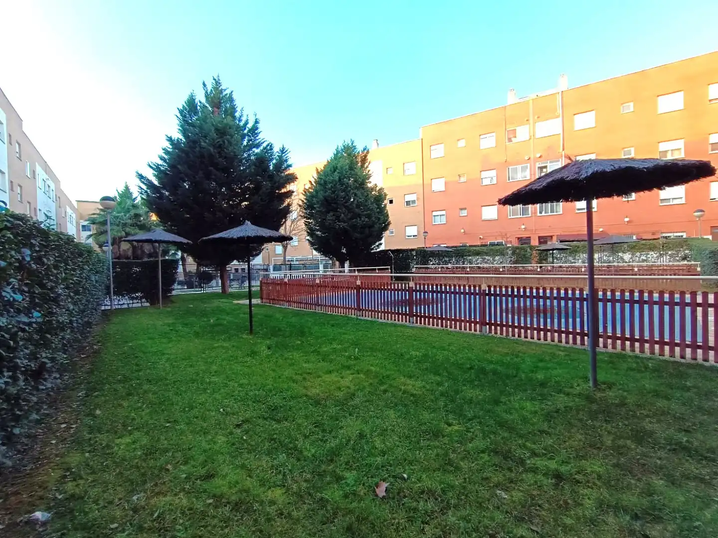 Garden of Apartments for rent in Badajoz Capital  with Air Conditioner, Heating and Furnished