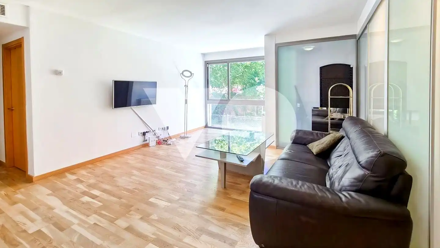 Sala de estar de Piso de alquiler en Madrid con Aire acondicionado, Calefacción y Trastero