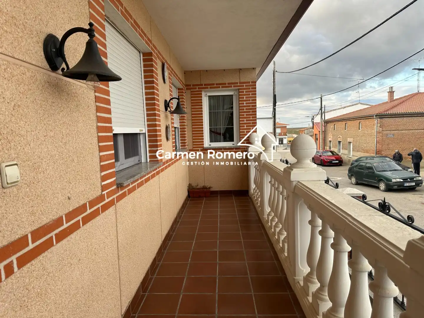 Vista exterior de Casa o xalet en venda en Poveda de las Cintas amb Calefacció, Jardí privat i Terrassa