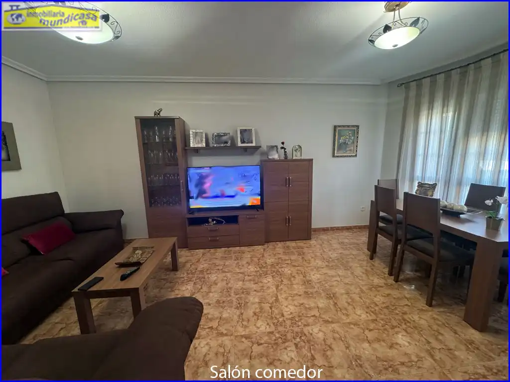 Sala de estar de Dúplex en venta en Santomera con Aire acondicionado, Terraza y Amueblado