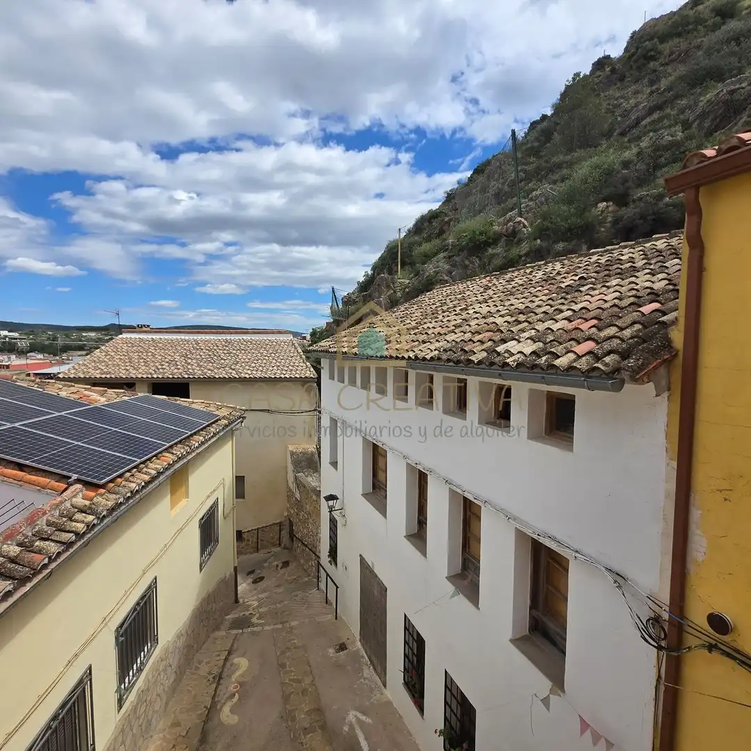 Vista exterior de Casa o xalet en venda en Mogente / Moixent amb Aire condicionat, Terrassa i Traster