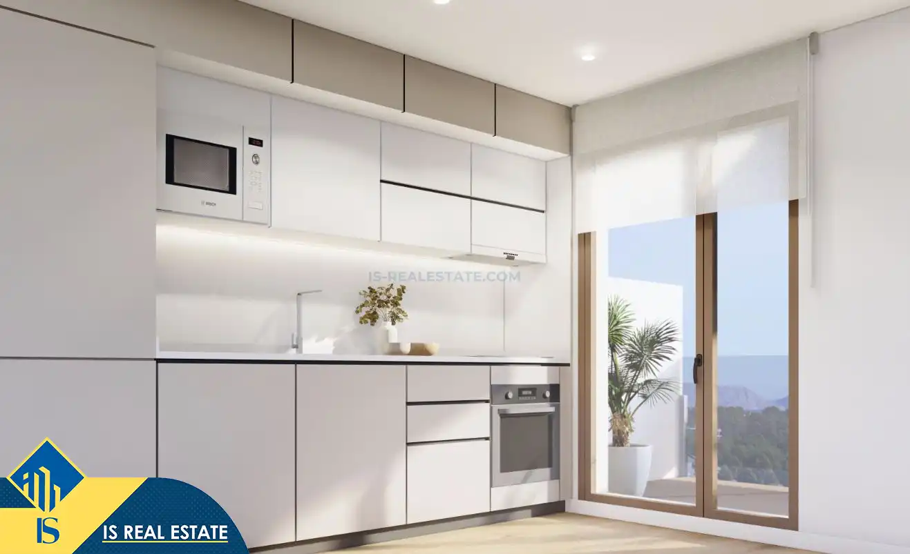Cocina de Casa o chalet en venta en La Nucia con Terraza y Piscina