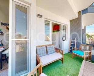 Balcony of Flat for sale in  Valencia Capital  with Air Conditioner, Terrace and Balcony