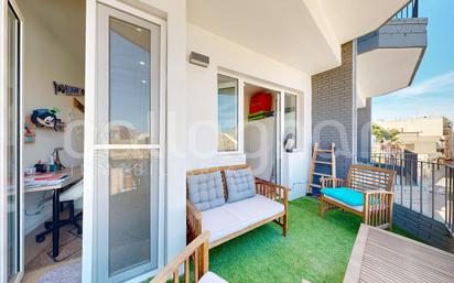 Balcony of Flat for sale in  Valencia Capital  with Air Conditioner, Terrace and Balcony