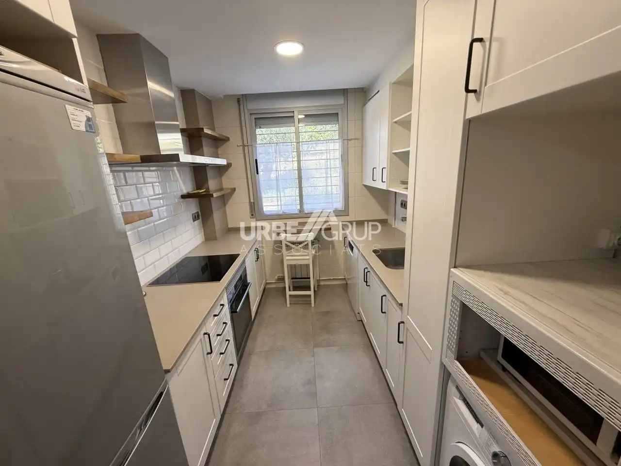 Cocina de Piso de alquiler en Terrassa con Calefacción, Terraza y Amueblado