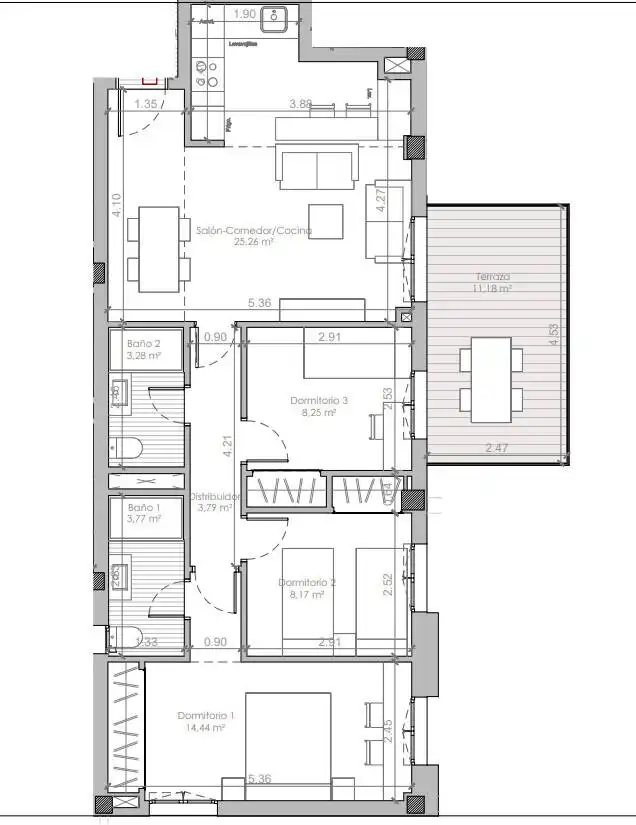 Apartament amb ascensor en venda a Las Lagunas, imagen 12