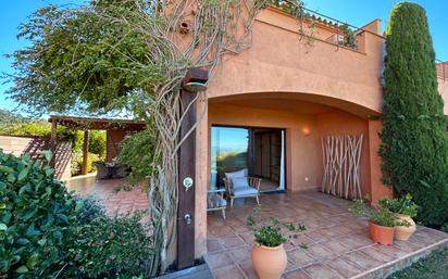 Terrasse von Einfamilien-Reihenhaus zum verkauf in Begur mit Terrasse