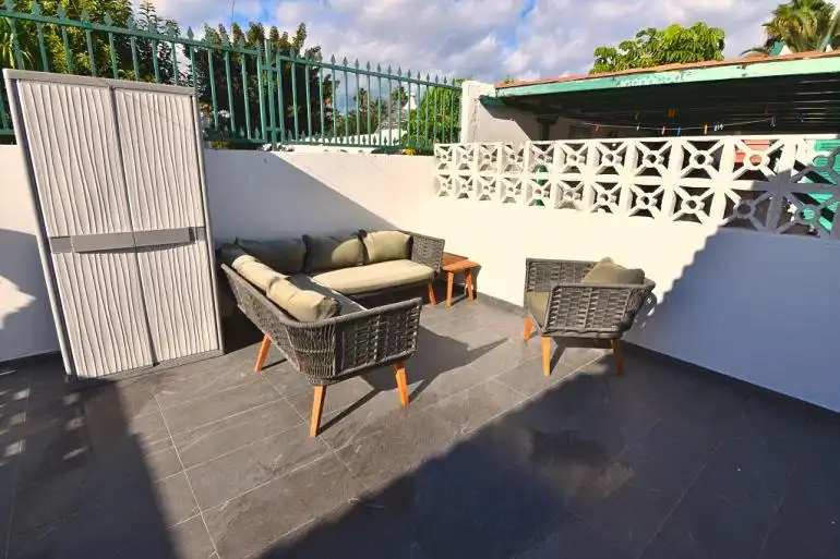 Terraza de Casa o chalet en venta en San Bartolomé de Tirajana con Aire acondicionado, Terraza y Amueblado
