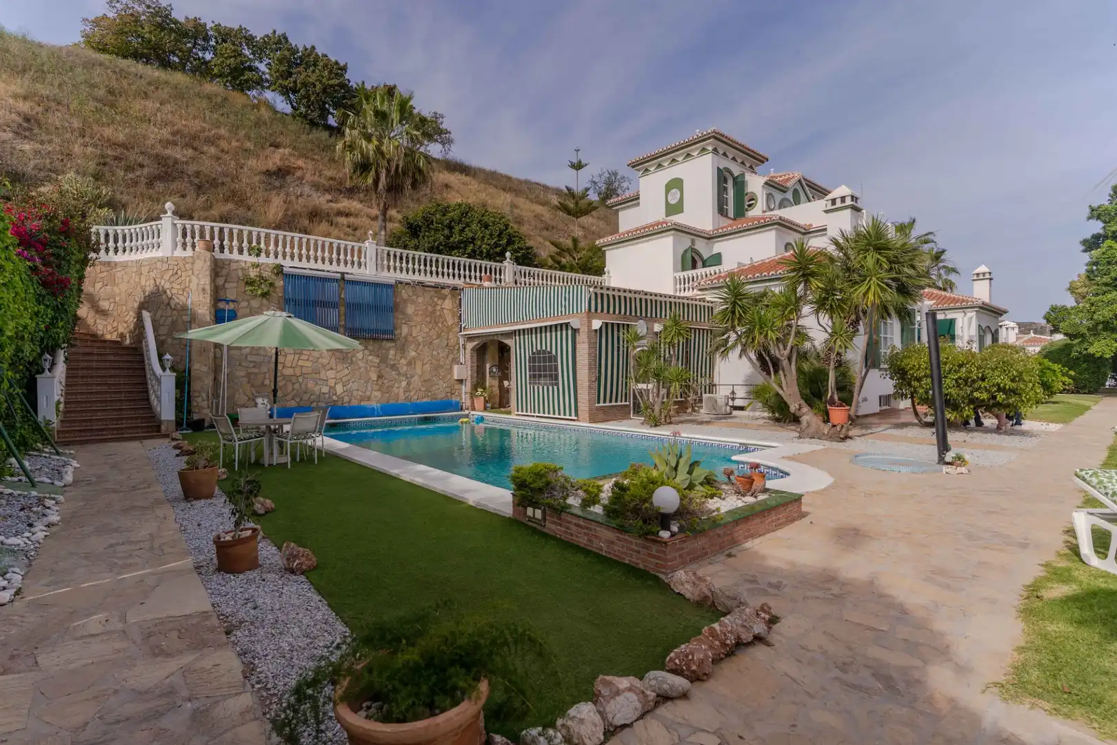 Jardín de Casa o chalet en venta en Urbanización Santa Rosa