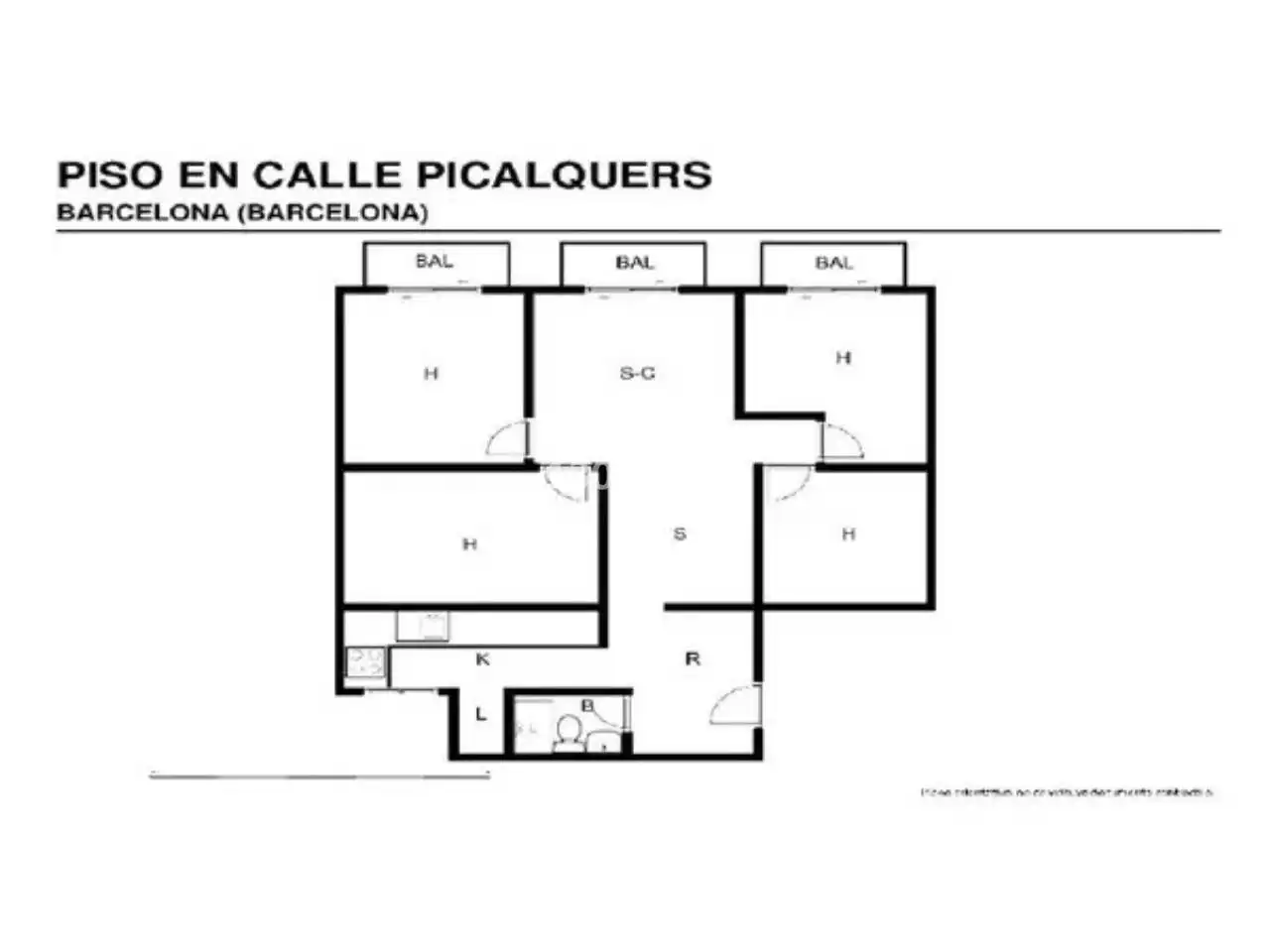 Piso en venta en Calle Picalquers, imagen 15