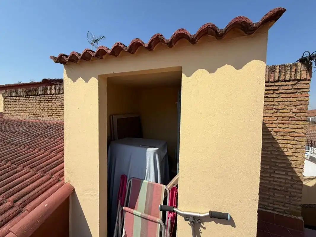 Terrassa de Casa adosada en venda en Dos Hermanas amb Aire condicionat, Calefacció i Terrassa