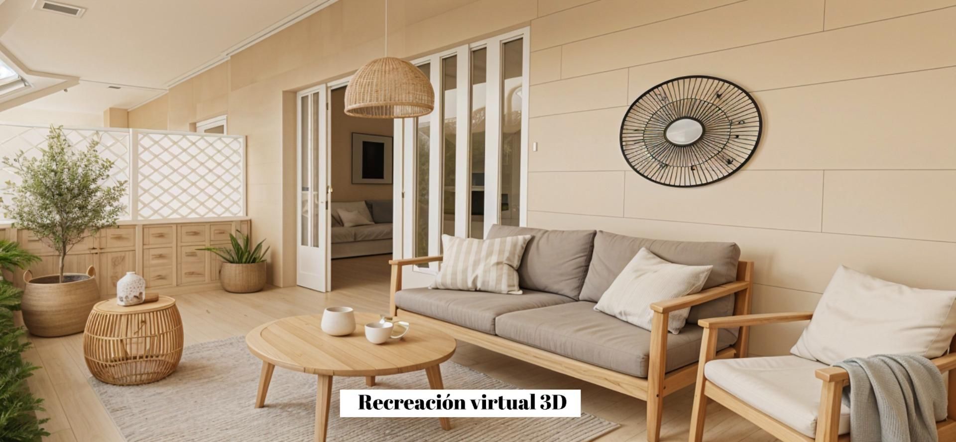 Terraza de Apartamento en venta en Gandia con Jardín privado, Terraza y Balcón