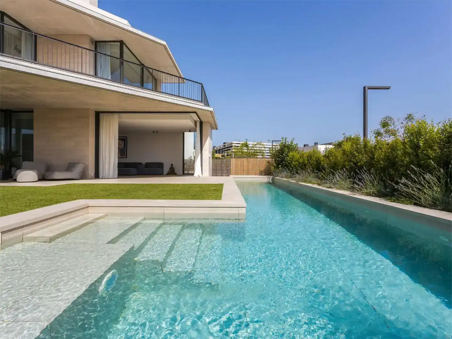 Piscina de Casa o xalet de lloguer en Sitges amb Aire condicionat, Piscina i Balcó