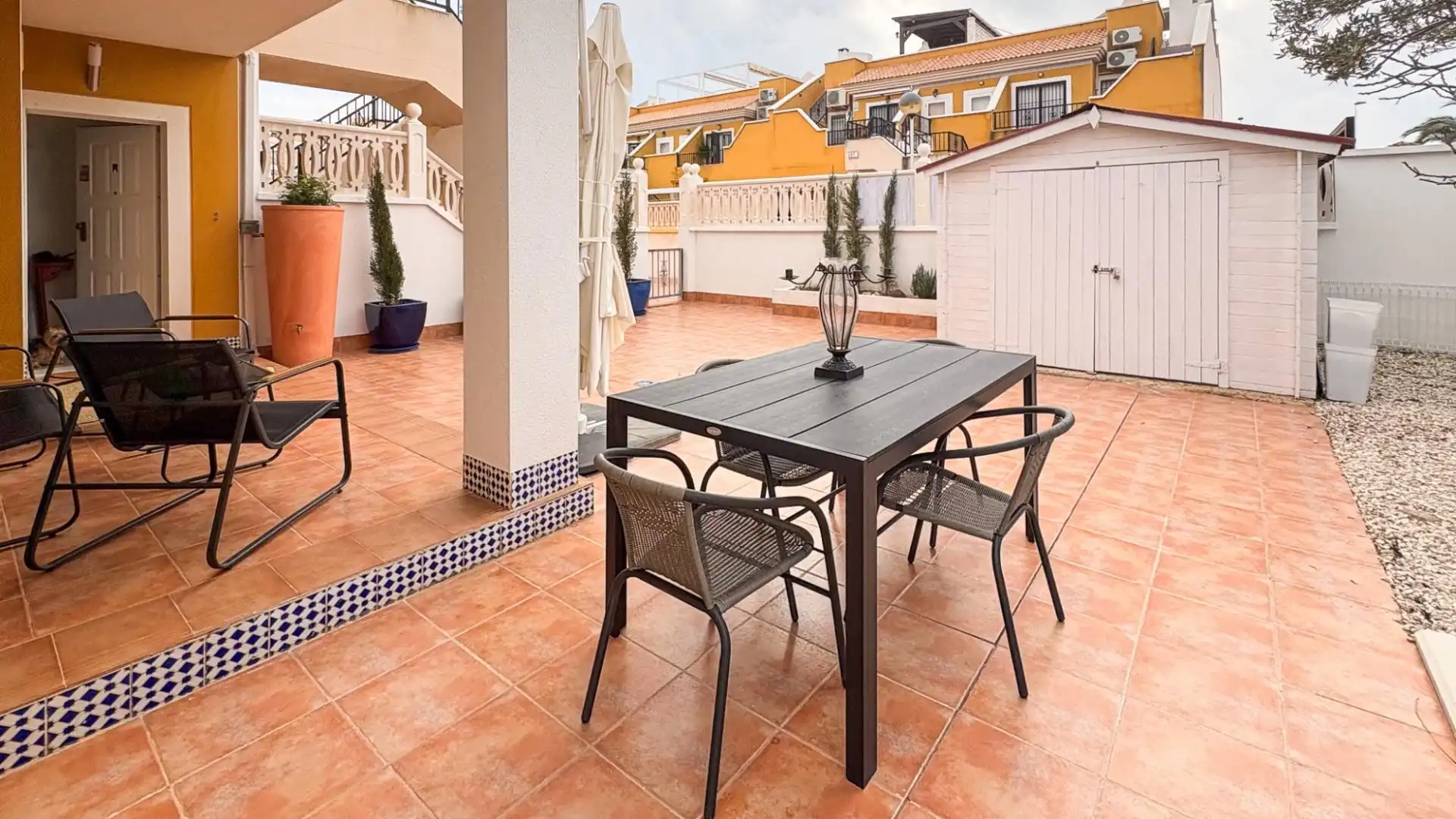 Terraza de Planta baja en venta en Elche / Elx con Calefacción, Jardín privado y Terraza