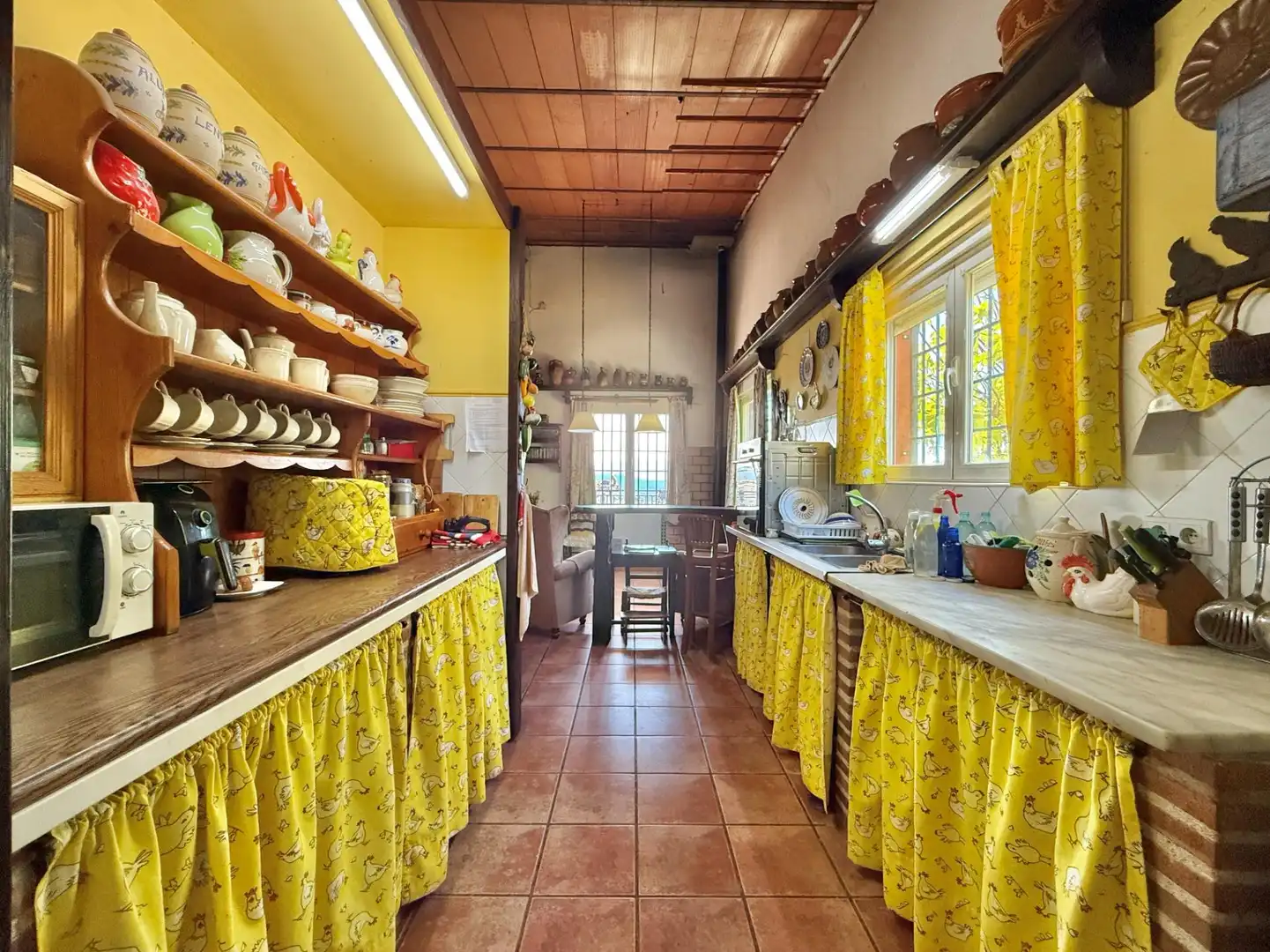 Cocina de Finca rústica en venta en Piedralaves con Jardín privado, Terraza y Trastero