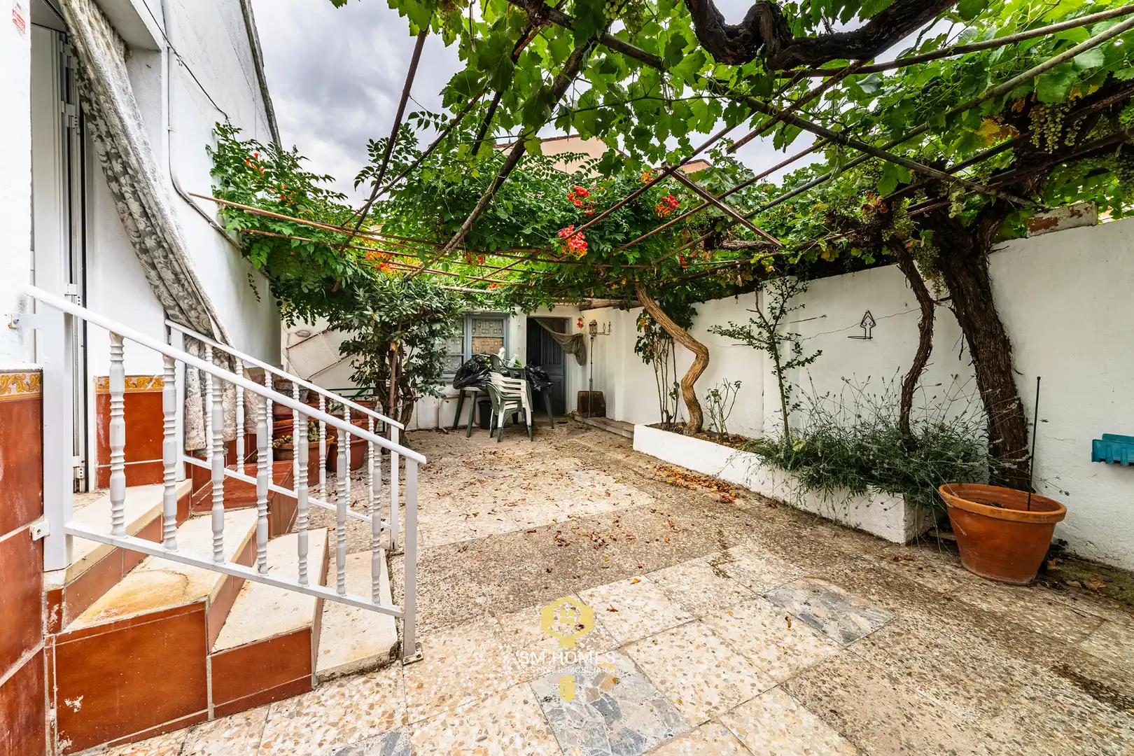 Jardí de Casa adosada en venda en Mejorada del Campo amb Calefacció, Jardí privat i Terrassa