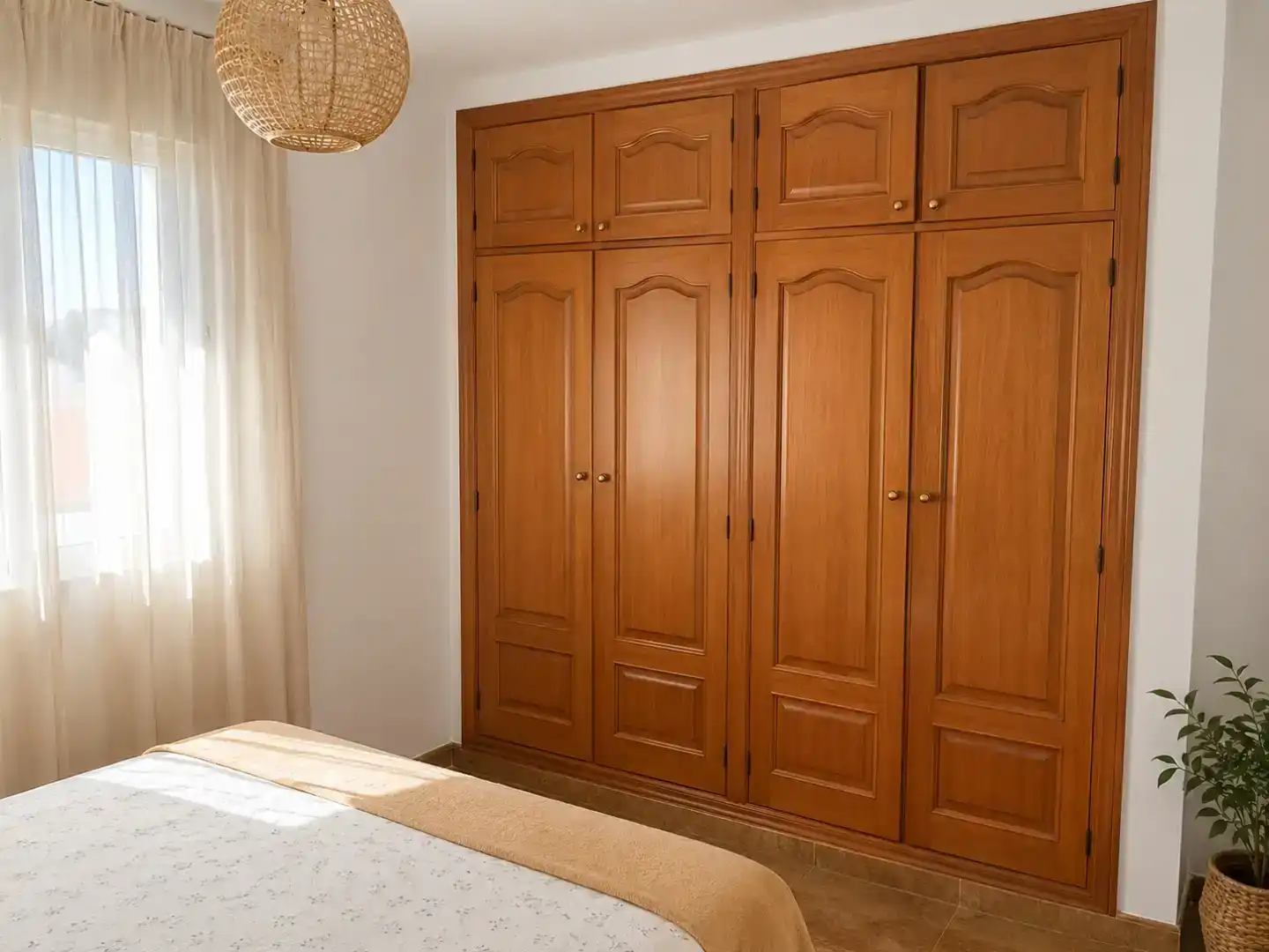 Schlafzimmer von Wohnung zum Verkauf in  Valencia Capital mit Klimaanlage und Terrasse