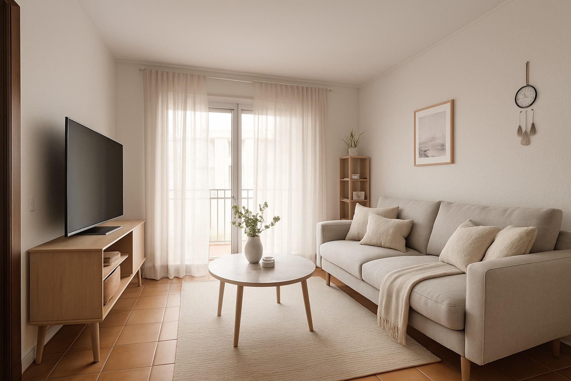 Sala de estar de Piso en venta en Lloret de Mar con Balcón