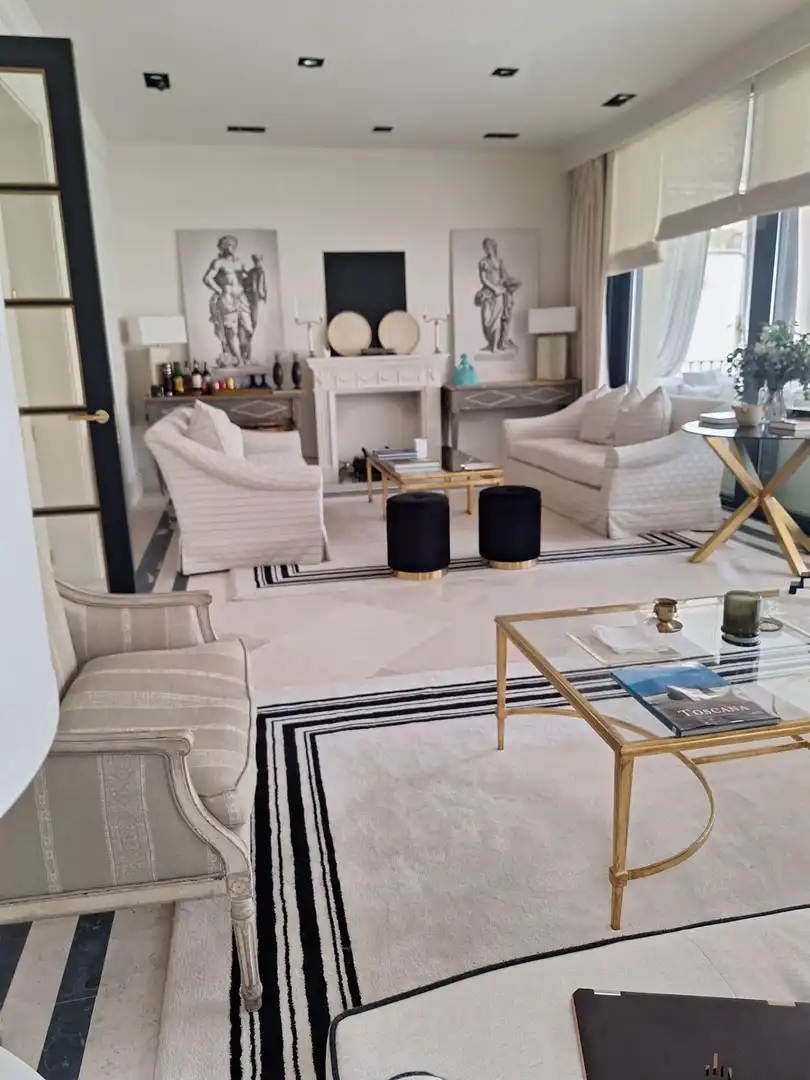Wohnzimmer von Haus oder Chalet zur Miete in Madrid mit Klimaanlage, Heizung und Privatgarten