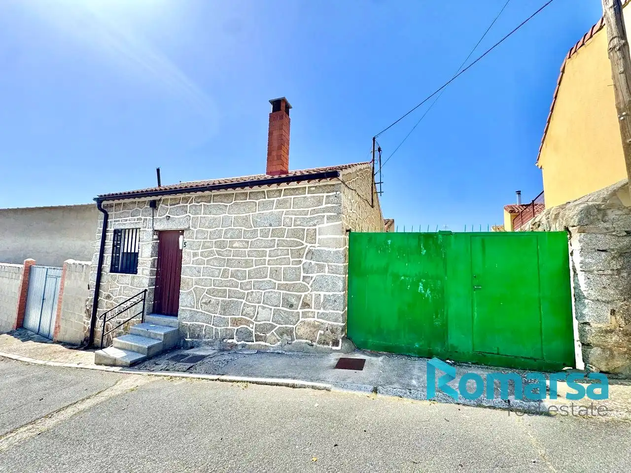 Vista exterior de Casa o xalet en venda en Mingorría amb Calefacció, Jardí privat i Traster
