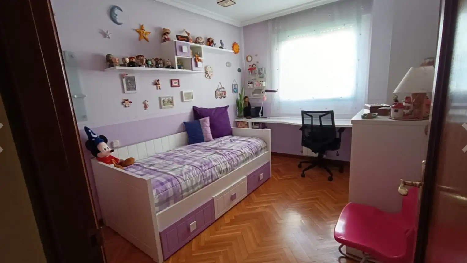 Schlafzimmer von Wohnung zum Verkauf in Valladolid mit Heizung, Privatgarten und Abstellraum