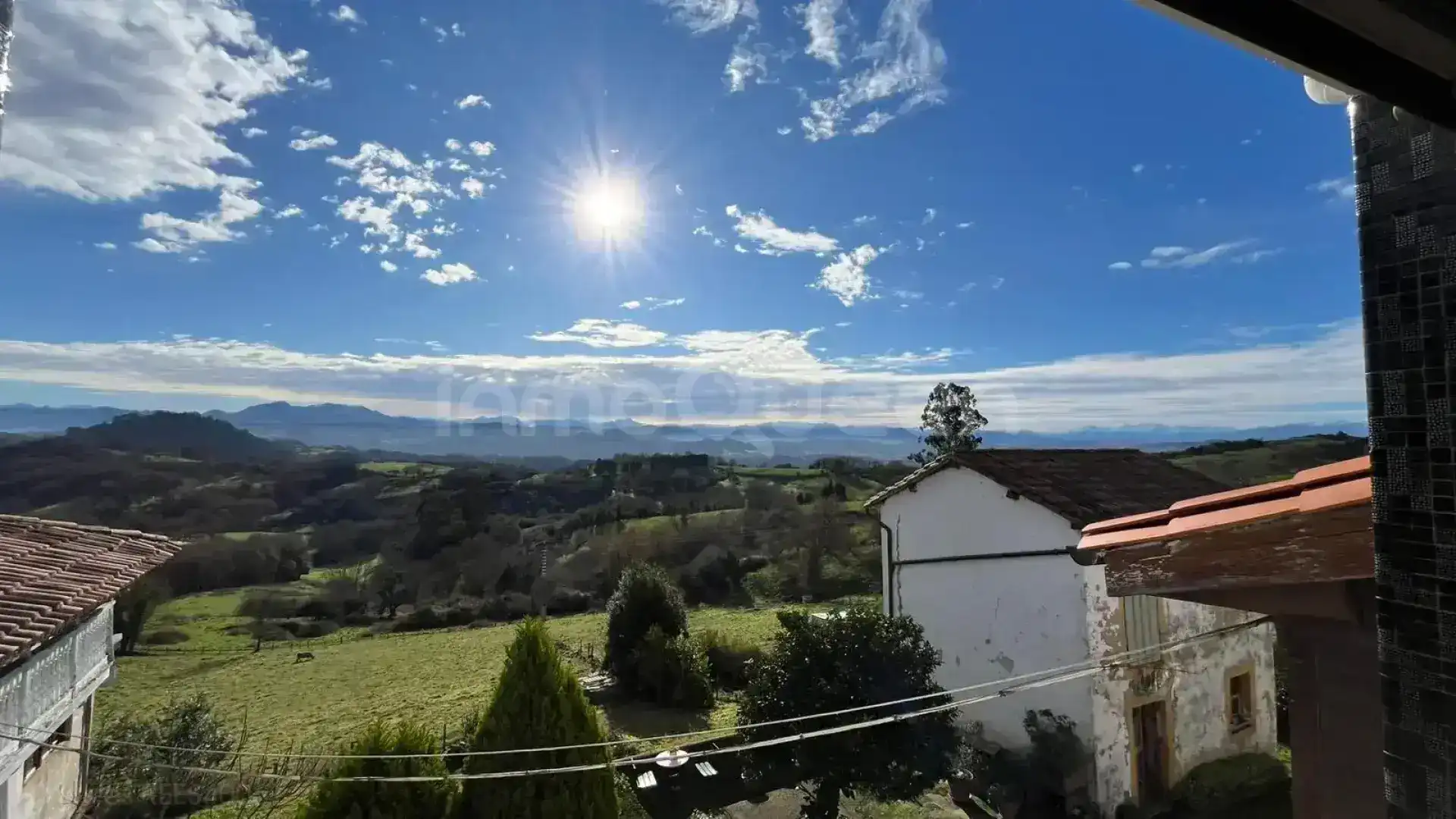 Vista exterior de Casa o xalet en venda en Siero amb Calefacció, Jardí privat i Terrassa