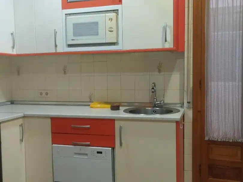 Kitchen of Flat for sale in Real Sitio de San Ildefonso  with Balcony