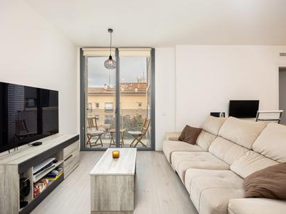 Living room of Flat for sale in Badalona  with Air Conditioner, Heating and Private garden