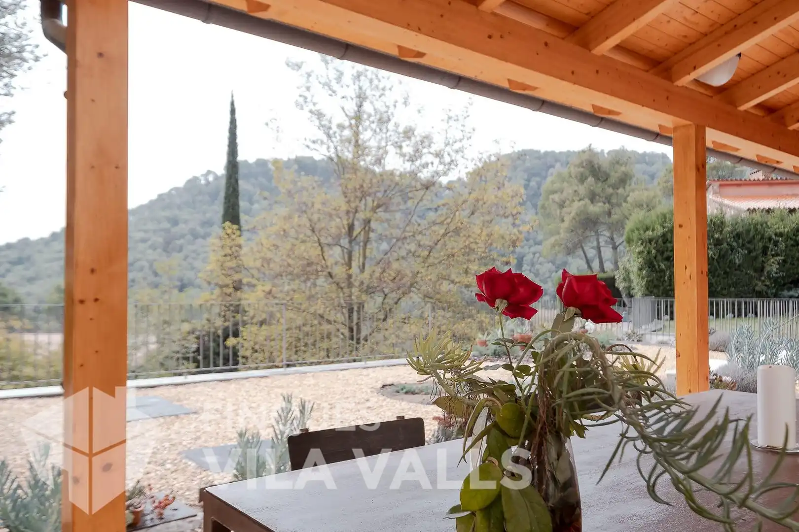 Terraza de Casa o chalet en venta en Gallifa con Aire acondicionado, Calefacción y Jardín privado
