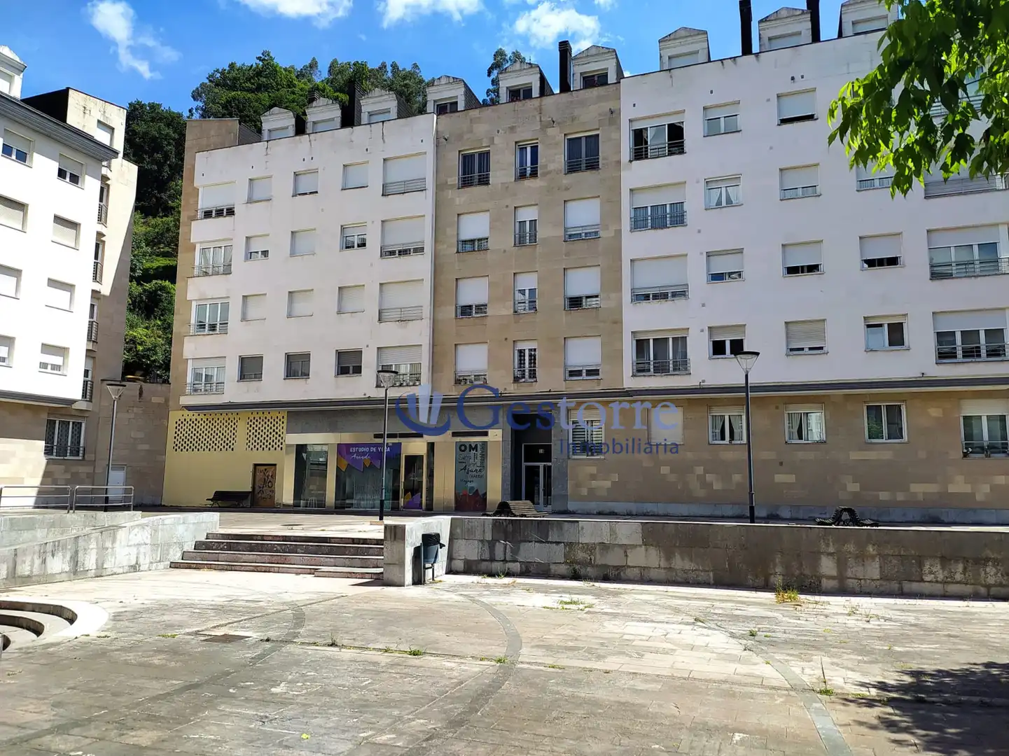 Vista exterior de Pis en venda en Mieres (Asturias) amb Calefacció i Traster