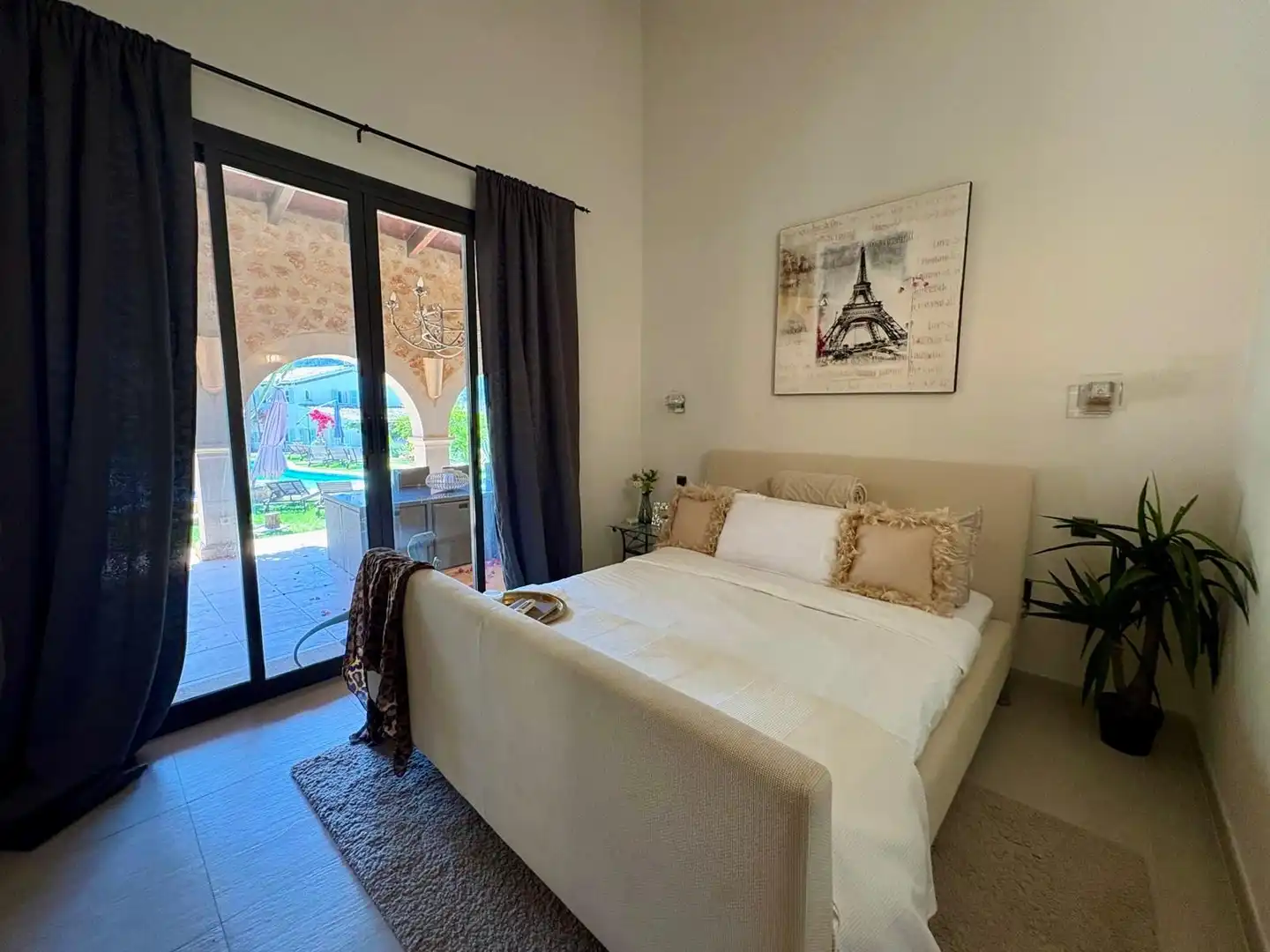Dormitori de Casa o xalet de lloguer en Andratx amb Aire condicionat, Calefacció i Jardí privat